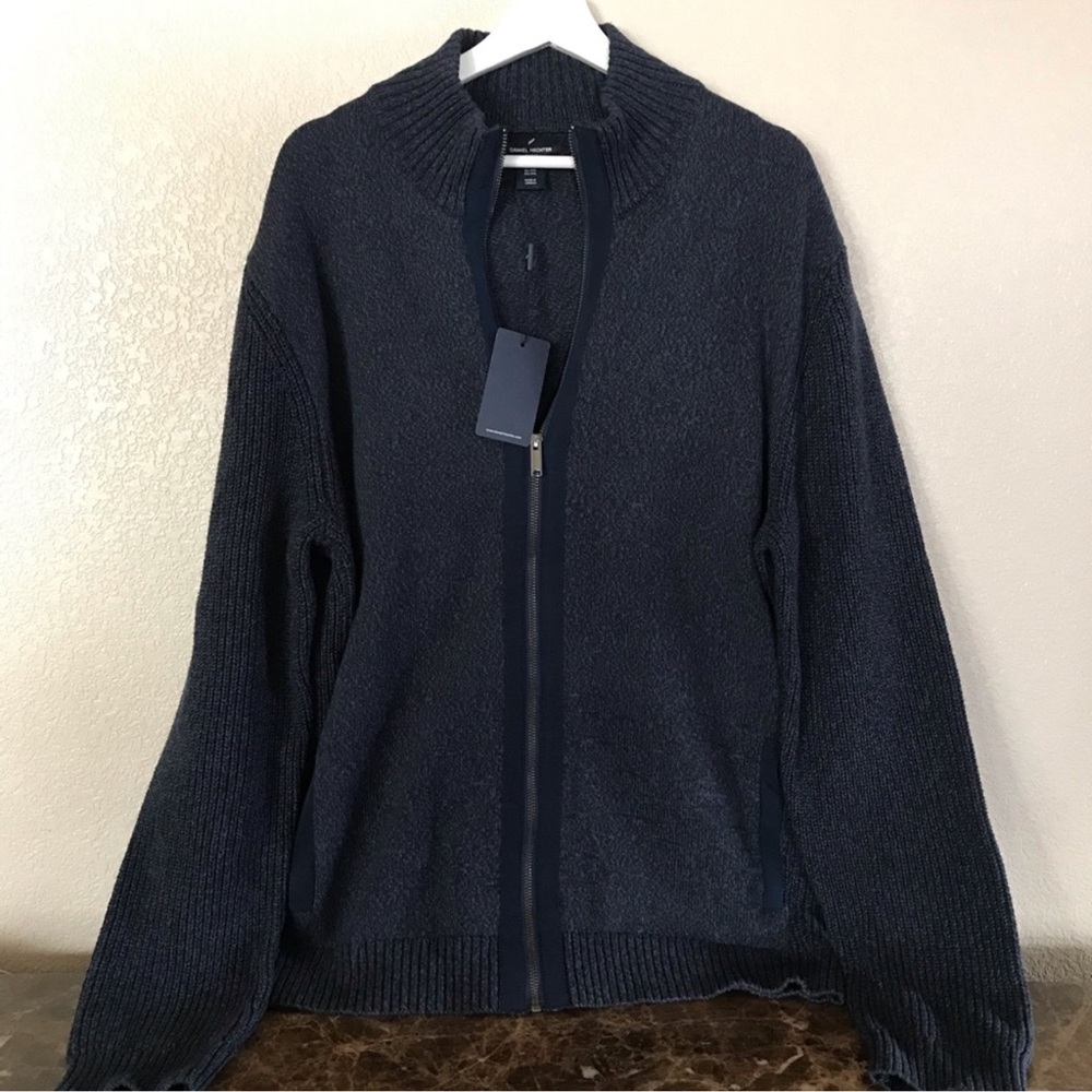 Daniel Hechter Paris Mock-Neck Knit Sweater XXL
